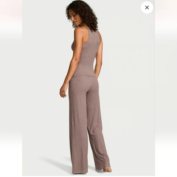 New Victoria's SecretSoSoft™ Modal Wide-Rib Tank & Pants Set - Picture 2 of 5